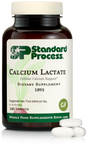 An image of a bottle of Calcium Lactate, 180 tablets.