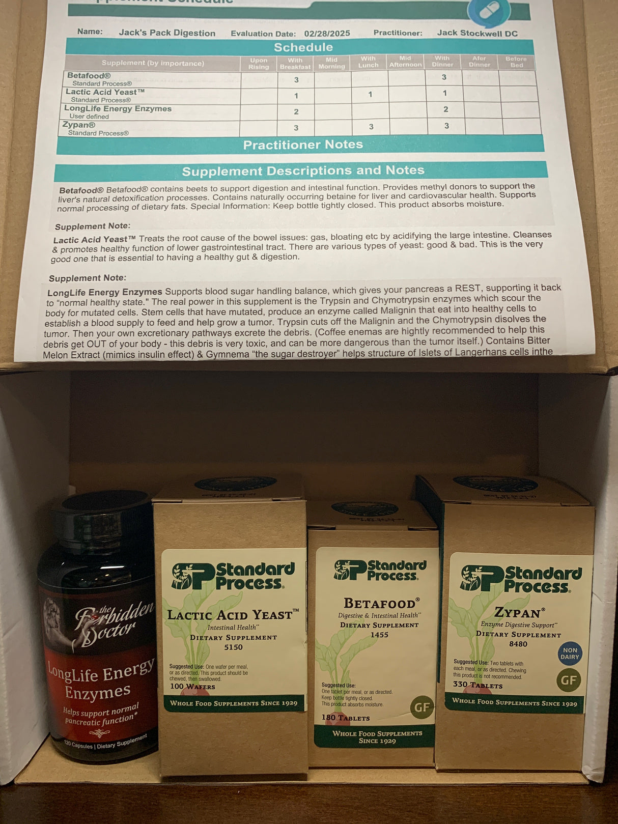 Dr. Jack's Digestion Pack