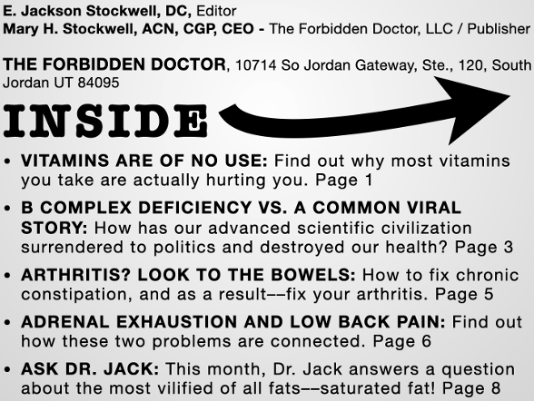 Notes from The Forbidden Doctor: Back Issue #3 July 2021, Vol 1 Issue 3