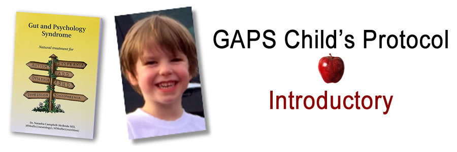 Child's GAPS Protocol (Introductory)