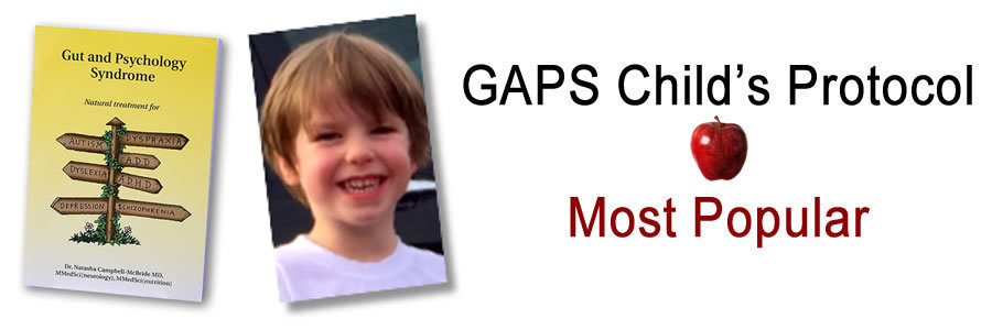 Child's GAPS Protocol (Most Popular)