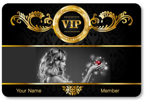 VIP membership card for Forbidden Doctor members