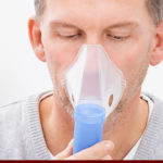 copd man with breathing mask